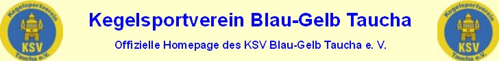 Logo KSV Blau Gelb Taucha